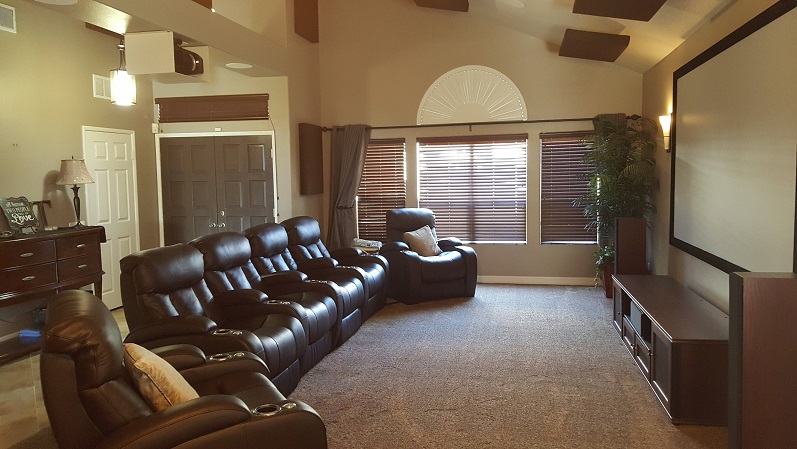 Home theater seating san diego
