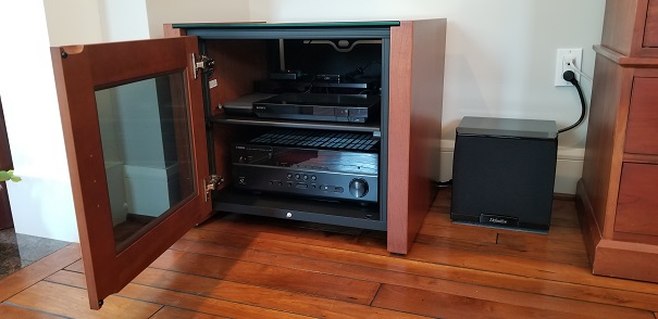 Salamander Designs audio cabinet