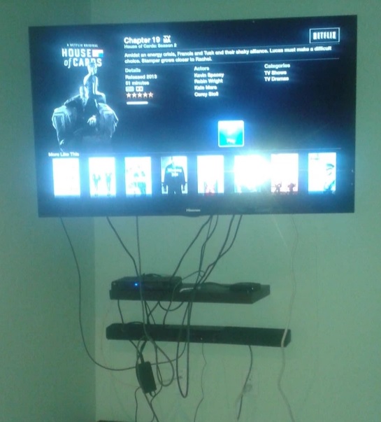 Bad TV wiring