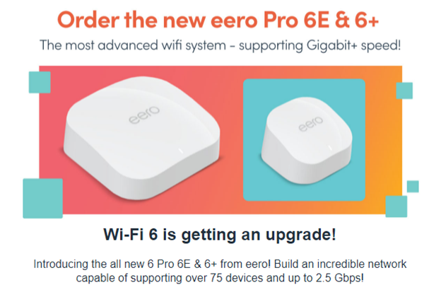 Eero PRO 6E