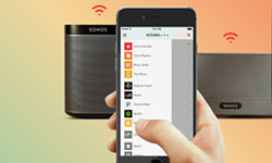 Sonos wireless speakers and audio components